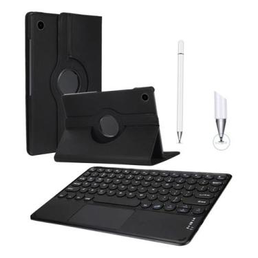 Imagem de Kit Capa Giratoria + Teclado Bluetooth + Caneta Compativel Para A9plus