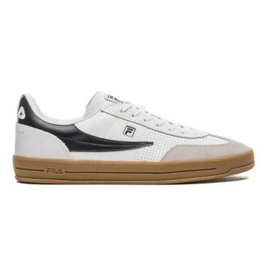 Imagem de Tênis Fila Fx Court 70 Vintage Feminino - Branco/preto - 38