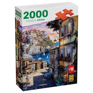 Imagem de Quebra-cabeça 2000 peças Vilarejo Italiano