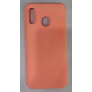 Imagem de Capa Capinha Silicone Aveludada Premium Galaxy a20 a30 - sem, laranja