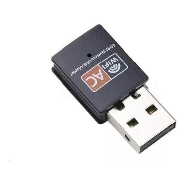 Imagem de Adaptador Wi-fi Dual Placa Pc Band 2.4  WX-18 Preto - Leon