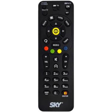 Imagem de Controle Remoto Para Sky Hd Hdtv Zapper Hd Slim Rc65sb