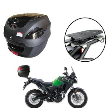 Imagem de Baú 41 litros Awa Proos com Bagageiro para VERSYS X300 2018-2023, Blac