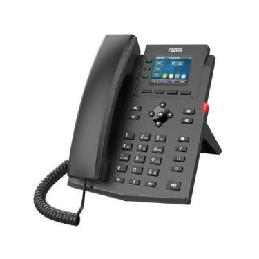 Imagem de Fanvil X303G - Telefone IP 4 linhas Gigabit Poe c/Fonte