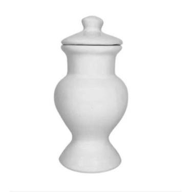 Imagem de Quartinha pequena sem asa branco 16 cm modelo 1013 - CASA FÉ