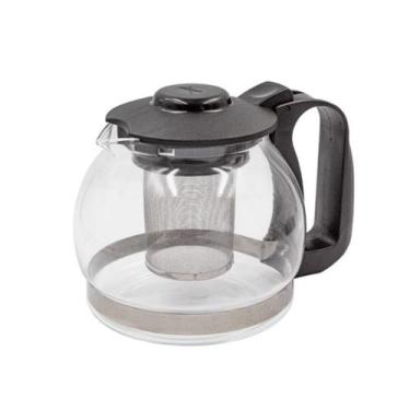 Imagem de Chaleira Bule Vidro 1,2litros com Infusor para Chá Metal - CIM