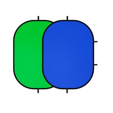 Imagem de Rebatedor Chromakey 2 Em 1 Azul E Verde Dobrável 150x200 - Choise