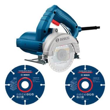 Imagem de Kit Serra Marmore Bosch Gdc 150 Com Disco Multimaterial 220v, 220V