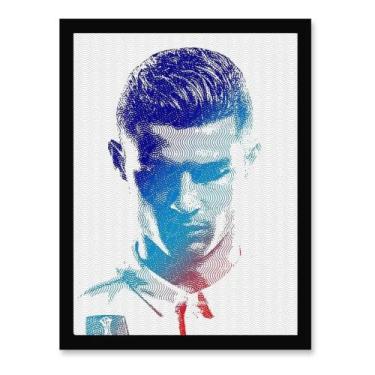 Imagem de Quadro Decorativo Cristiano Ronaldo Cr7 Arte Futebol Clube - CP, 1, 1 
