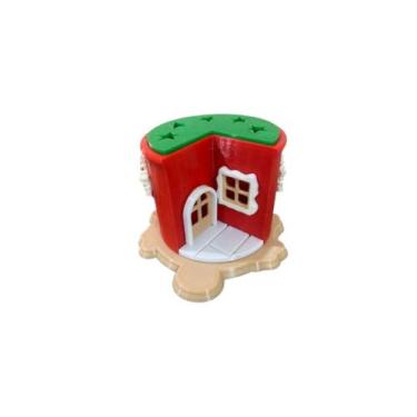 Imagem de Enfeite Casa de Doce- Com Recipiente Porta Doce Biscoito - Topmixshop