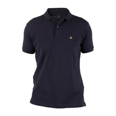 Imagem de Camisa Polo Eurobike Azul Piquet Algodão Pima