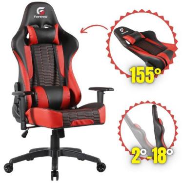 Imagem de Cadeira Gamer Barata Fortrek Cruise de material sintético Alto Confort
