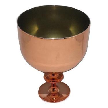 Imagem de Taça Americana Cromada Rose Gold Acrílico 1,25L  - LSC Toy