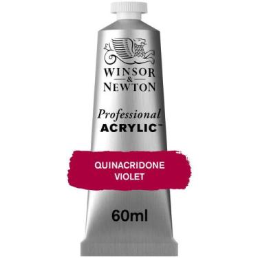 Imagem de Tinta Acrílica Professional Winsor 60ml Quinacridone Violet - Winsor &