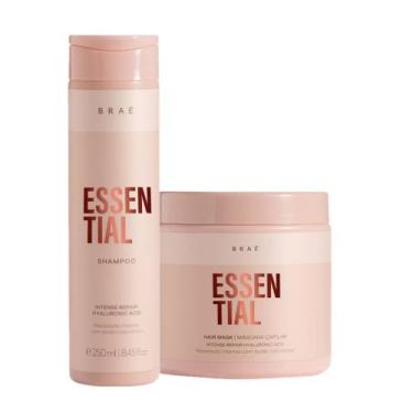 Imagem de Kit Braé Essential Shampoo e Máscara G Especial  (2 produtos)