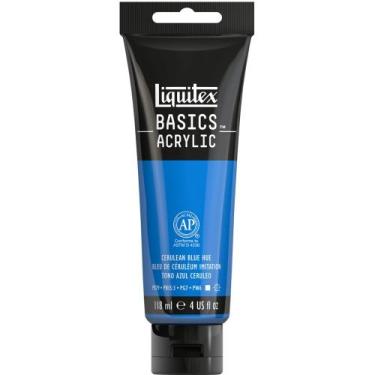 Imagem de Tinta Acrílica Liquitex Basics 118ml 470 Cerulean Blue Huex, BASICS