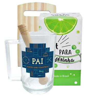 Imagem de Kit Caipirinha: Caneco, Socador e Tábua - Mãos à Obra - Desembrulha