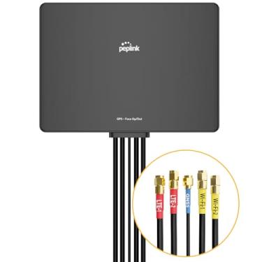 Imagem de Peplink Antena fina 22G – MIMO celular e WiFi – Sinal LTE Boost para RV, escritório móvel e exterior – perfil baixo, alto ganho, fácil instalação, IP55 à prova de intempéries