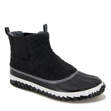 Imagem de JBU by Jambu Bota feminina de cano curto Paisley Waterpoof, Preto, 8.5