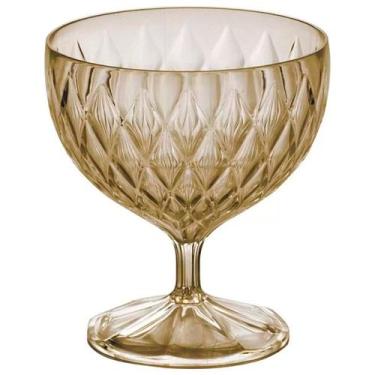Imagem de Taça Sobremesa P Glamour 350ml Acrílico 14253 - Plasútil
