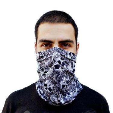 Imagem de Bandana Tubular - Rosas PB - Senhor Raiz