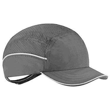Imagem de Ergodyne Boné Skullerz 8955 leve, estilo boné de beisebol, proteção de cabeça respirável, aba curta, preto