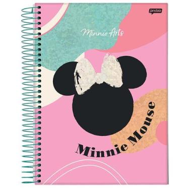 Imagem de Caderno espiral universitário Minnie Arts Jandaia 160 folhas