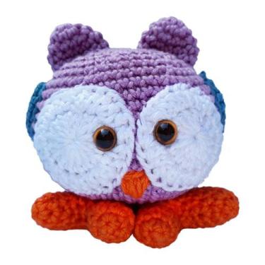 Imagem de Coruja Amigurumi Crochê - Bicho Bola  - Ciandella Crochê