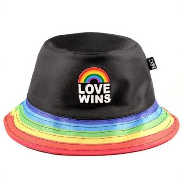 Imagem de Chapéu Bucket Masculino Feminino Vários Modelos MXC BRASIL, Love wins,