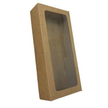 Imagem de Caixa De Papel Kraft Presente Doces Bombom 22x10x4 - 20 Un - Salvo Emb