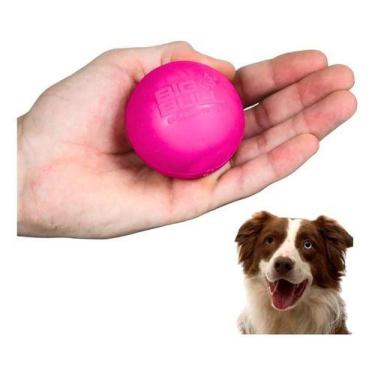 Imagem de Brinquedo Cachorro Bolinha Maciça Atóxica Resistente Anti Stress Bola 