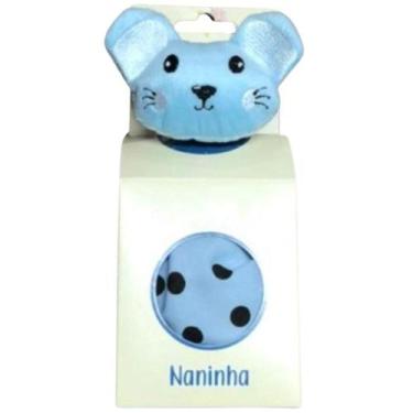 Imagem de Naninha para Bebê Ratinho Azul - Miguel Baby