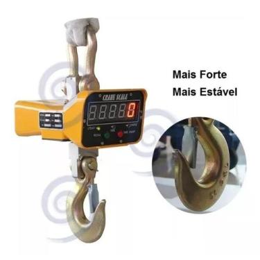 Imagem de balança big bag 2ton + bat.extra - Crane Scale/Itatools 2ton+bat