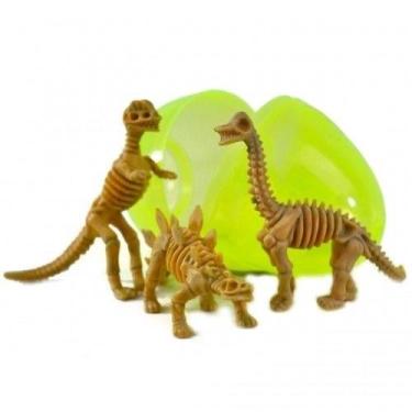 Imagem de Ovo De Dinossauro Com 03 Esqueletos De Dinossauros Dentro - ARK TOY