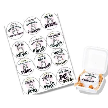 Imagem de 12 Papel Arroz comestível para mini bolo bento cake 9,5 Cm Redondo fes