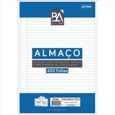 Imagem de Papel almaço Jandaia basic art com 400 folhas