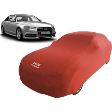 Imagem de Capa De Tecido P/ Proteção De Carros Audi A6 - Mz, Vermelha
