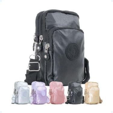 Imagem de Bolsa Transversal Unissex Passeio Alça De Ombro Shoulder Bag - Hxt, Pr
