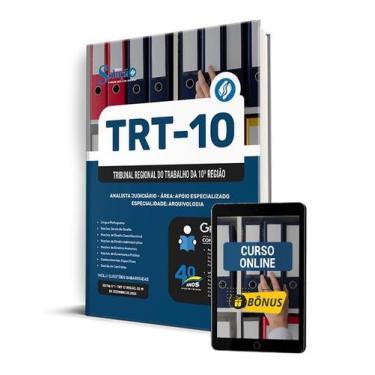 Imagem de Apostila TRT-10 2024 - Analista Judiciário - Área: Apoio Especializado