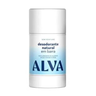 Imagem de Desodorante natural em barra Sem Perfume Alva 55g