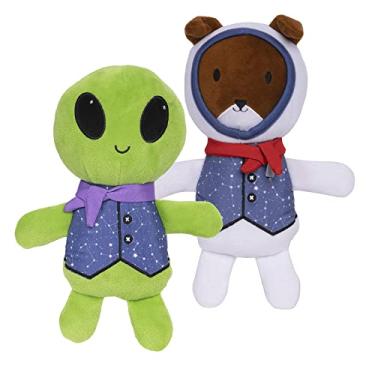 Imagem de Furhaven (2 contagens) Coleção Galáctica Dapper Dandies Brinquedos para cães de pelúcia - Aliento/Astronauta, conjunto de 2