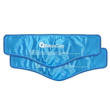 Imagem de RelaxCoo Envoltório De Bolsa De Gelo Para Pescoço, Bolsa De Gelo Em Gel Reutilizável Para Ombros De Pescoço, Terapia De Compressa Fria Para Alívio De Dor, Lesões, Inchaço, Hematomas, Entorses, Inflama