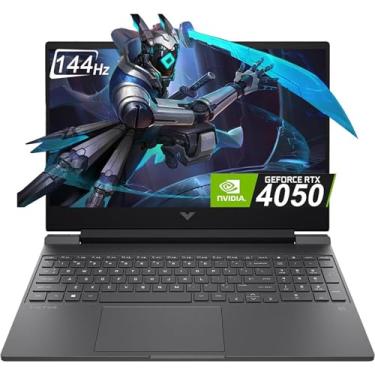 Imagem de Hp Victus Gaming Laptop 15-fa1082wm - 13º Intel Core i5-13420H, NVIDIA GeForce RTX 4050 6GB GDDR6 Graphics, 16GB RAM, 512GB SSD, 39.6 cm FHD (1920x1080) 144 Hz IPS, retroiluminado, Windows 11 - Mica