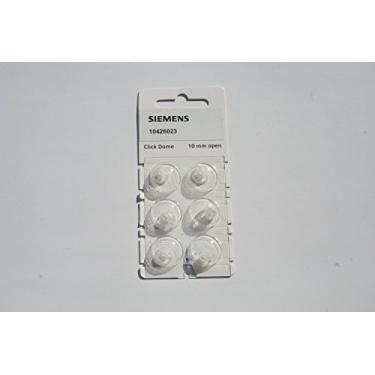 Imagem de Siemens Click Dome 10 mm aberto para aparelhos auditivos RIC - 6 cúpulas cada