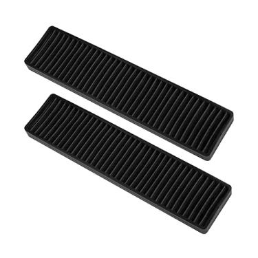 Imagem de Substituição do filtro de micro-ondas LG/Kenmore/GE 5230W1A003A, 2 peças - Filtros de graxa de micro-ondas com perfil de carvão compatíveis com LMHM2237BD, LMV1650ST, LMV2031SB, LMV2031ST,