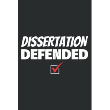 Imagem de Phd Graduation Gifts for Grad Student Dissertation Defended: Undated Weekly Planner - To Do List, Appointments, Weekly Organizer, 6 x 9 inch Notebook Planner Journal