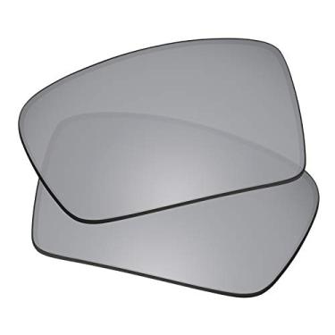 Imagem de Predrox Lentes de reposição Silver Mirror Gascan para óculos de sol Oakley Polarizadas