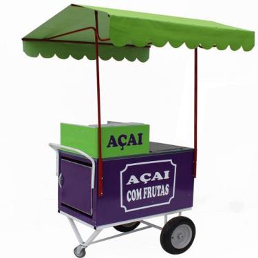 Imagem de Carrinho de açai com isolamento térmico e com gelox Mod 4267