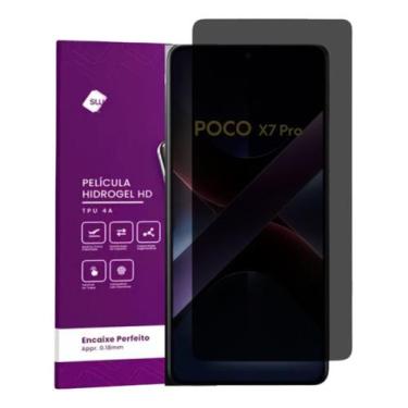Imagem de Película Gel Hidrogel Frontal Privativa Compatível Para Xiaomi Poco X7