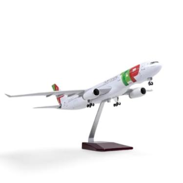 Imagem de Miniatura Avião Comercial Airbus A330 Tap Air Portugal Versão Com Led - Escala 1/135